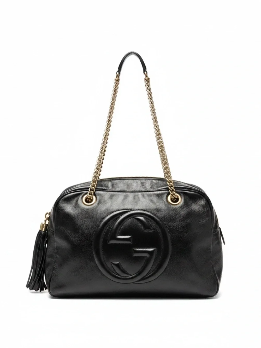 🖤 Authentic Gucci Soho Leather Chain Shoulder Bag 🖤 - Picture 2 of 13